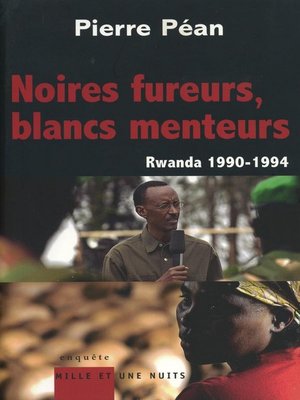 cover image of Noires fureurs, blancs menteurs